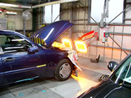 新車ライン使用乾燥機